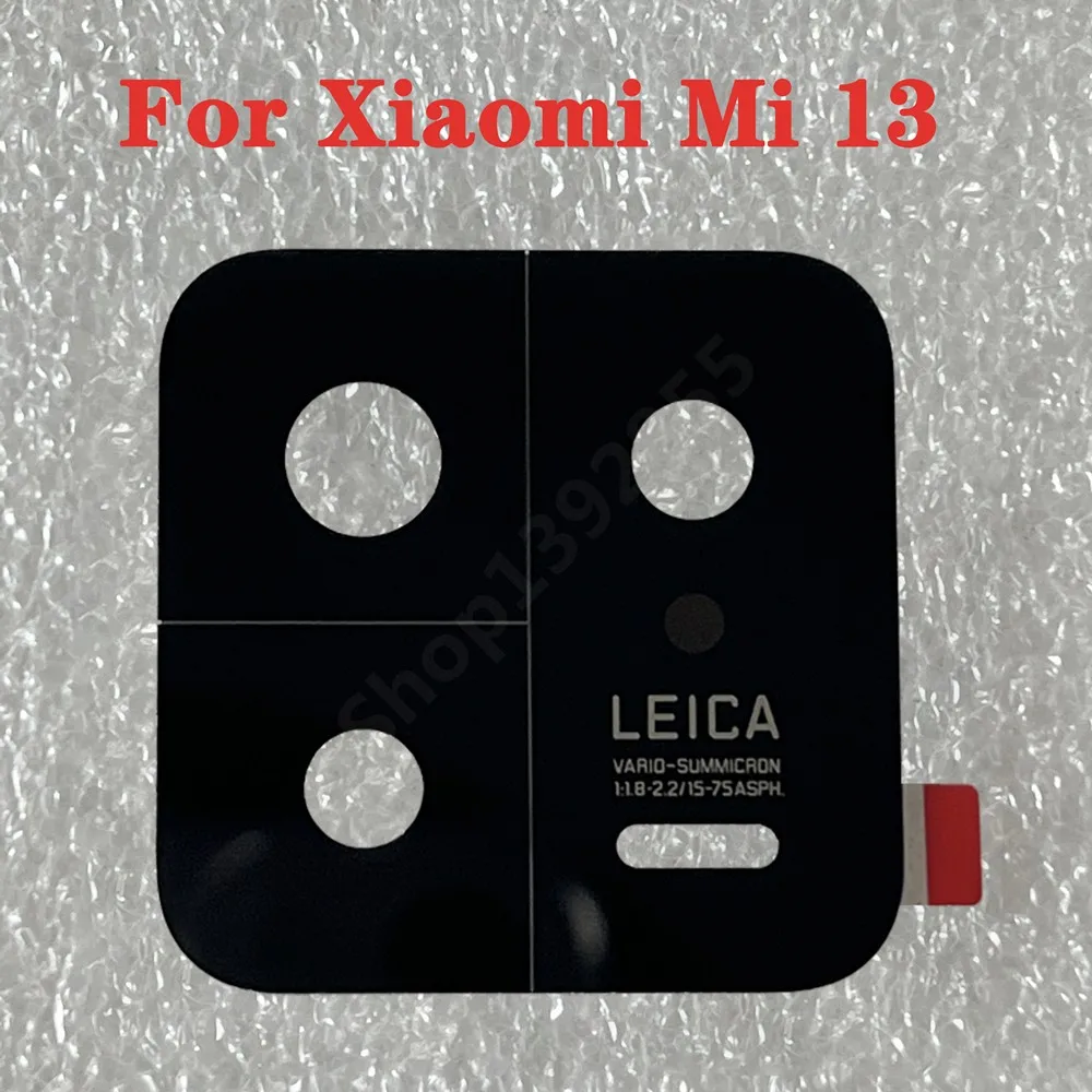 New For Xiaomi Mi 13 Rear Back Main Camera Glass Lens For Xiaomi M13 Camera Glass Mirror Protective Replacement