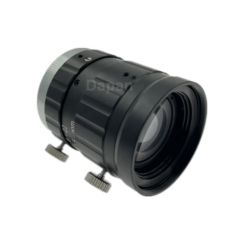 35mm C Mount Industrial Lens - 20MP High Resolution, Manual Aperture, Compatible with Machine Vision Cameras