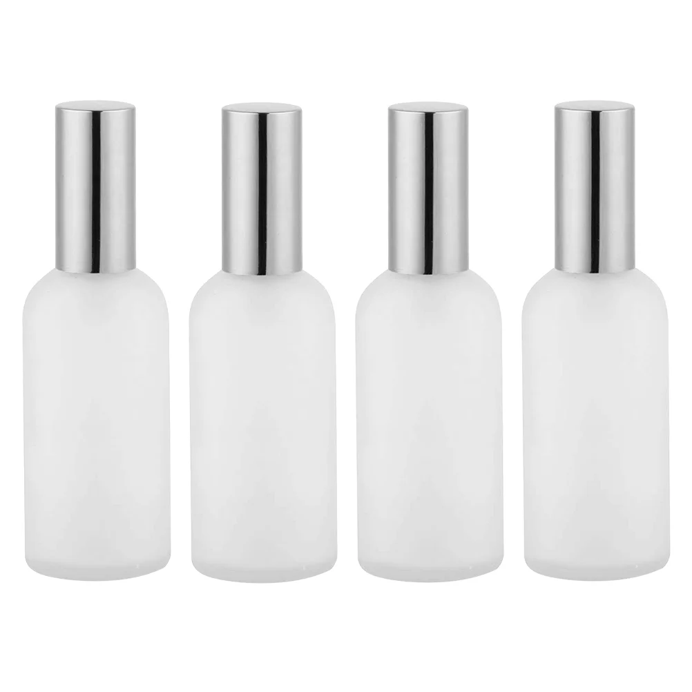 

4 Pcs Spray Perfume Bottle Travel Essentials Mini Atomizer Rechargeable Holder 5 Ml Refillable Bottles Oil Sprayer Scent Glass