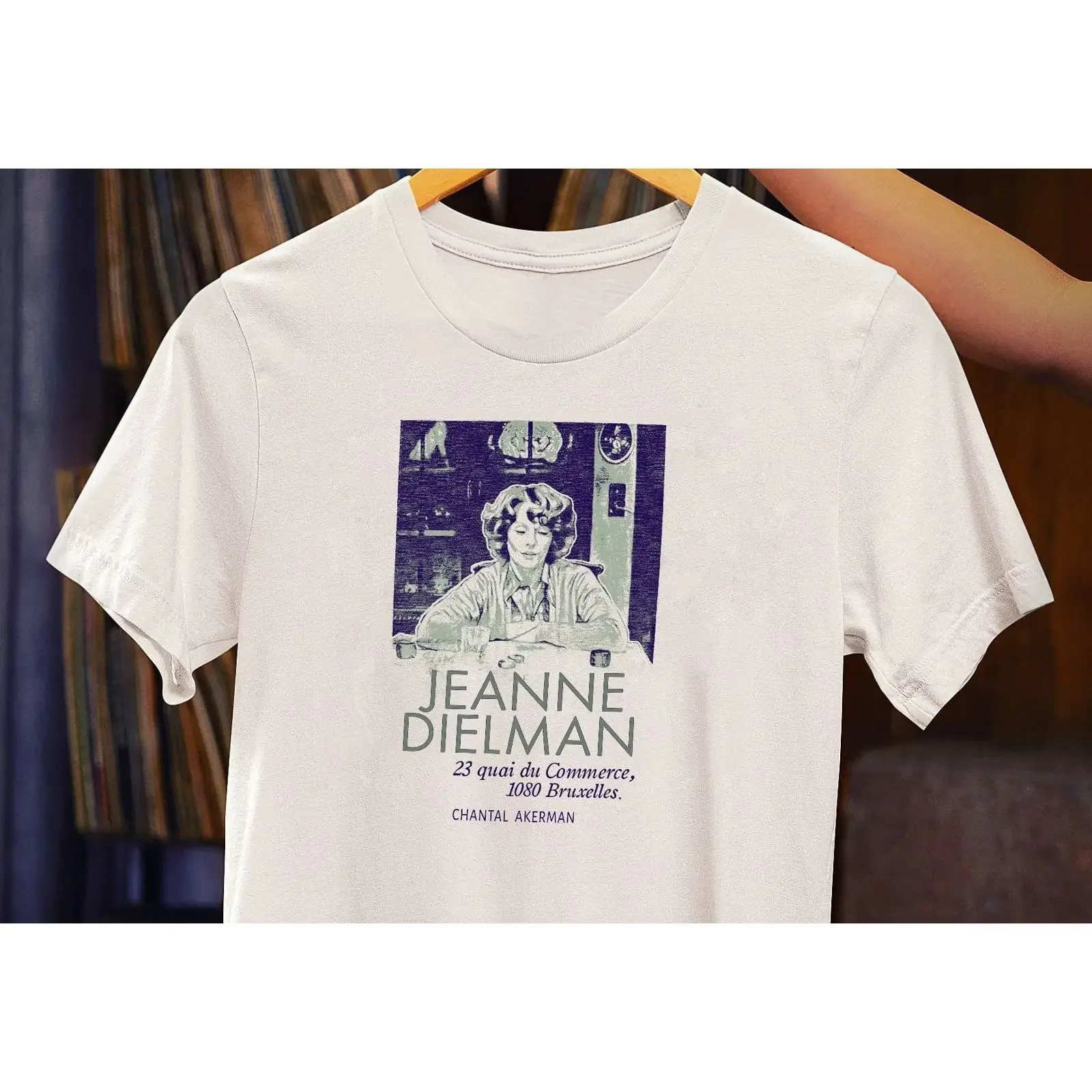 Chantal Akerman T Shirt Jeanne Dielman Cinema Lover vintage Washed graphic Top For Everyday Wear Stylish Comfortable streetwear