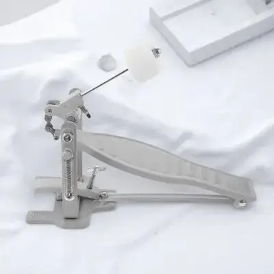 

Drum Pedal Hammer Angle Height Adjustable Childrens Component White Aluminum Alloy Percussion Instrument Accessory Drum Kit