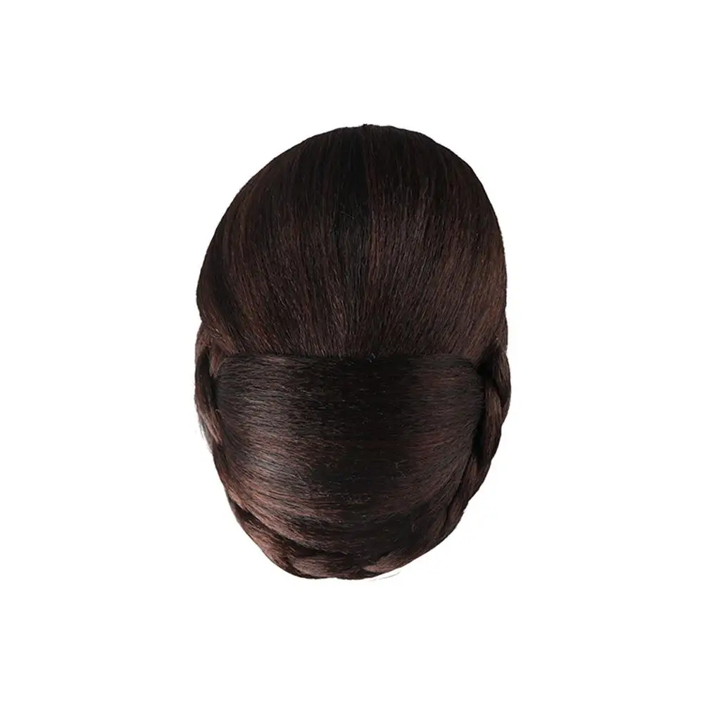 

Синтетическое волокно для наращивания волос, женские аксессуары для волос, искусственный пучок для волос, шиньон невесты, плетеный шиньон, шиньон для волос ханьфу