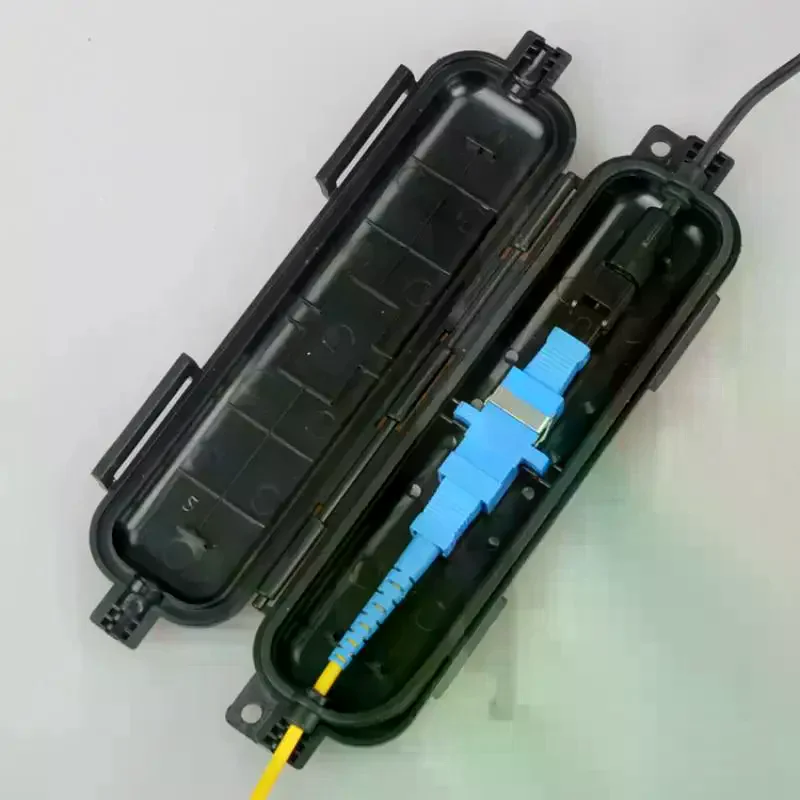 1/5Pcs Fiber Optic Drop Cable Splice Protection Box - Waterproof Anti-Aging Durable Outdoor Use Joint Protection Box Thickened