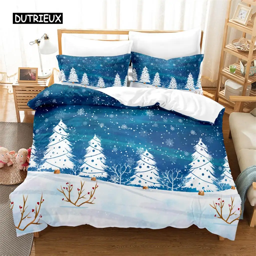 

Christmas Tree Bedding Set Duvet Cover Set 3d Bedding Digital Printing Bed Linen Queen Size Bedding Set Fashion Design