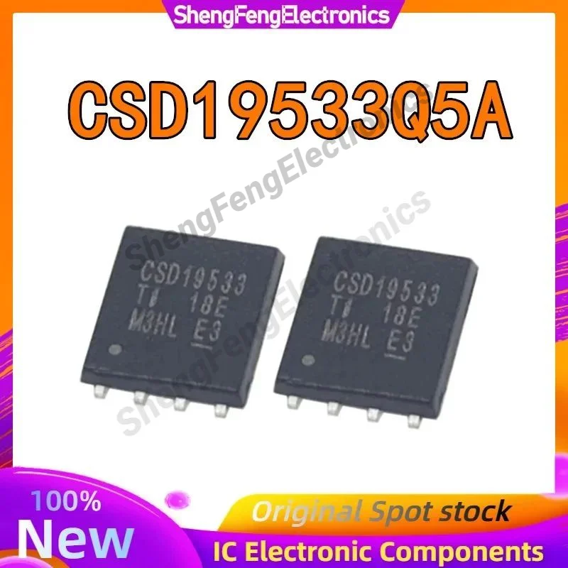 

10 шт./лот CSD19533Q5A CSD19533 VSONP-8 IC-чип 100% новый оригинальный в наличии