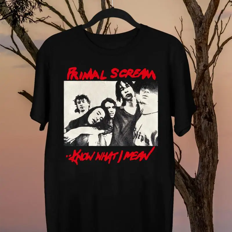Primal Scream Black Cotton Men T Shirt S-5XL DO791