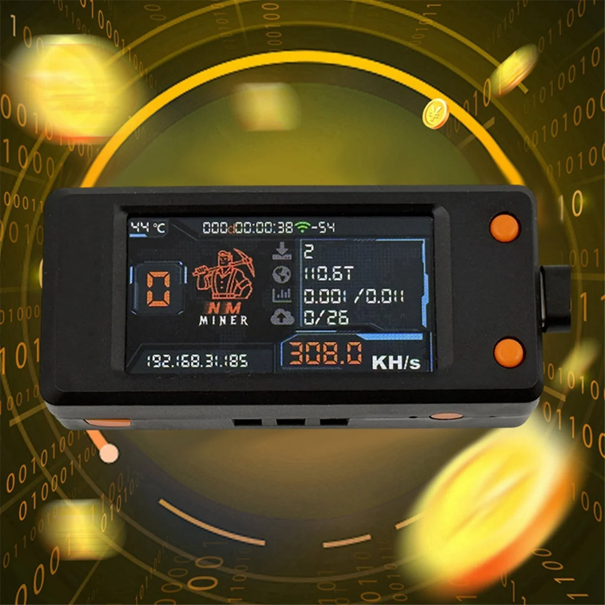 N33R_NMMiner Nerdminer 308KH/S BTC Solo Lottery Miner