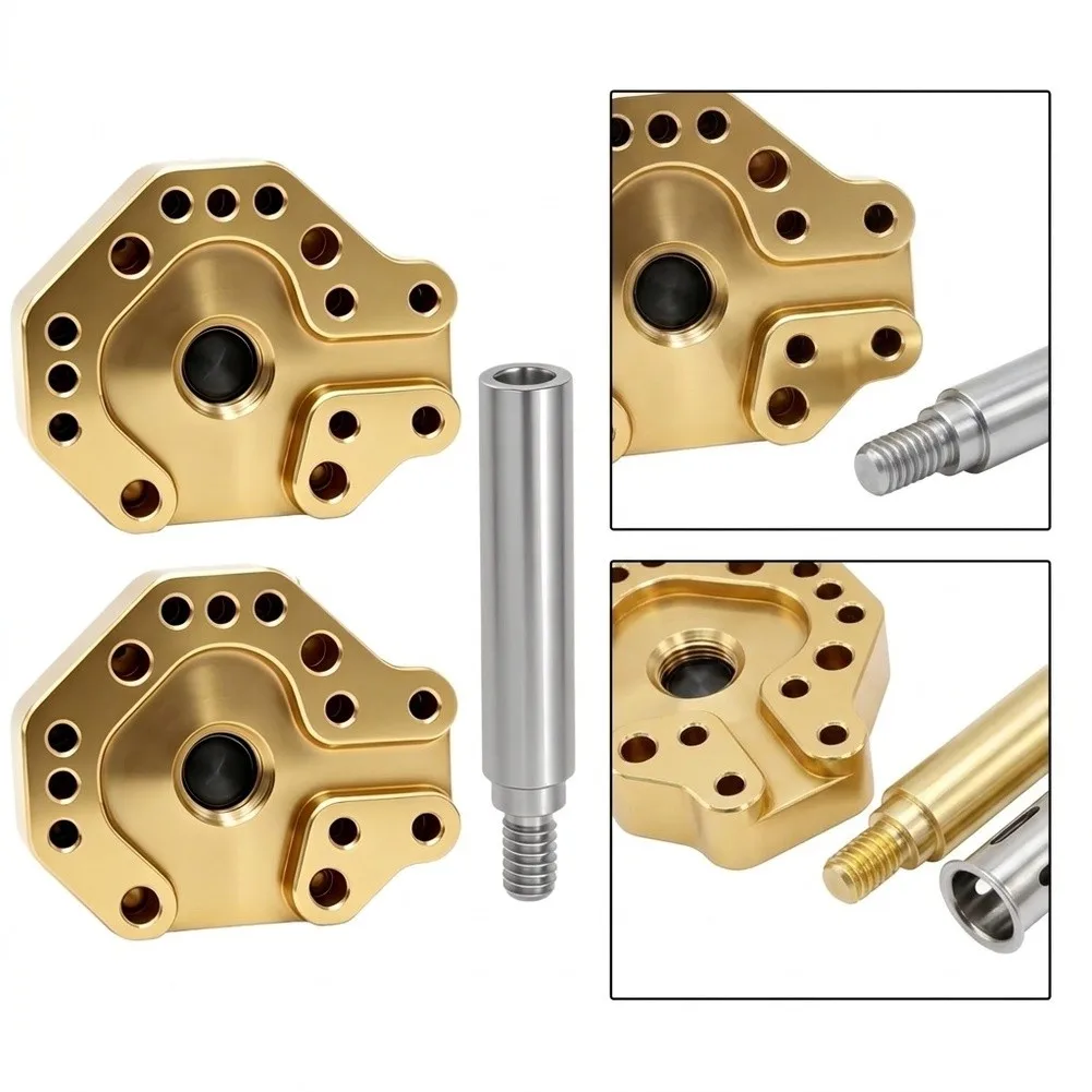 Gold Silver Finish Soldering Iron Tip with Positioning Adapter for TS100 M5 and 936 Soldering Stations 900M Series Compatibility