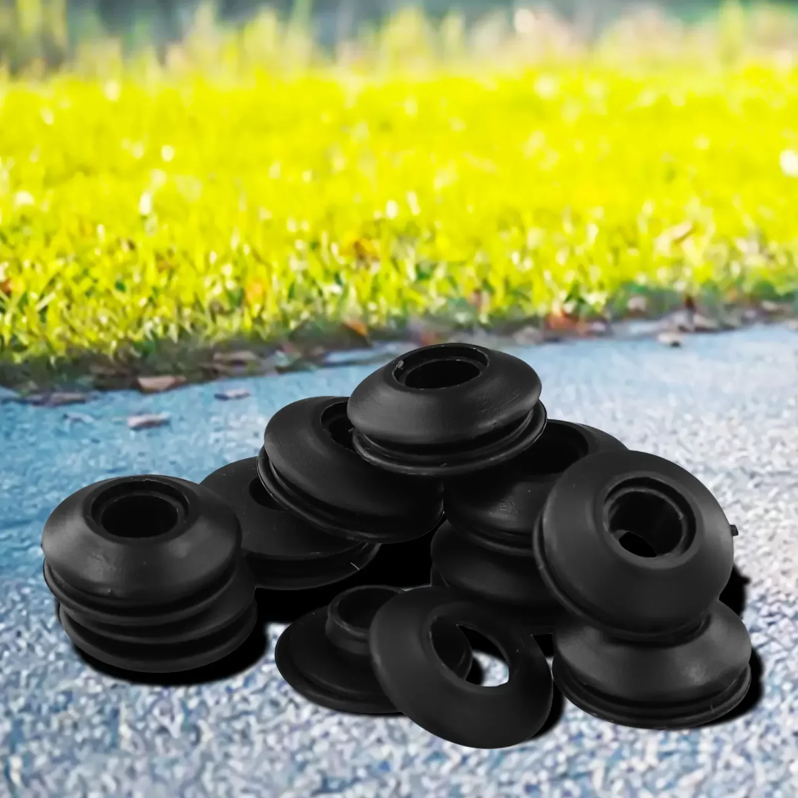 10/50 PCS Plastic Eyelets Set Round Eyelets Tarpaulin Eyelets Solar Cover Pool For Repairing Holes In Tarpaulins  Garden Tool