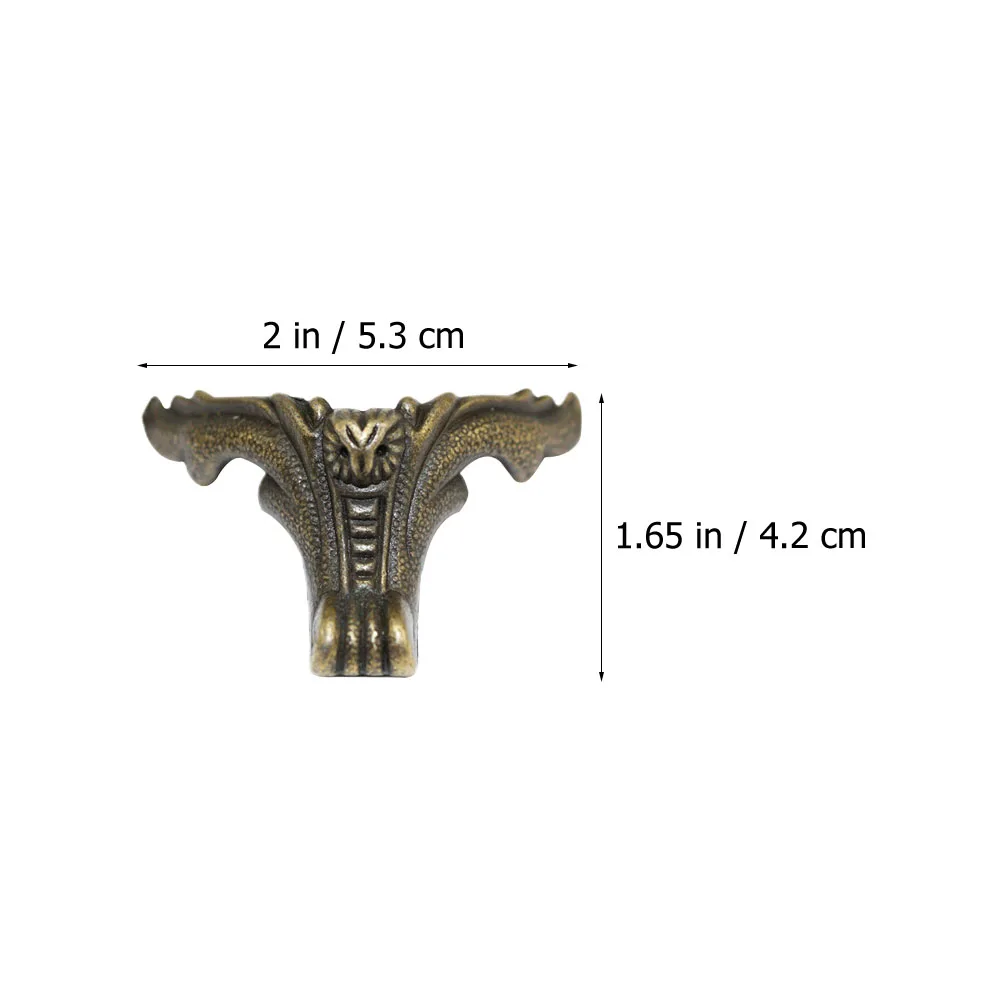 

12pcs Furniture Legs for Wooden Boxes Sofas Heavy Duty Replacement Feet Alloy Material Decorative Sturdy Durable