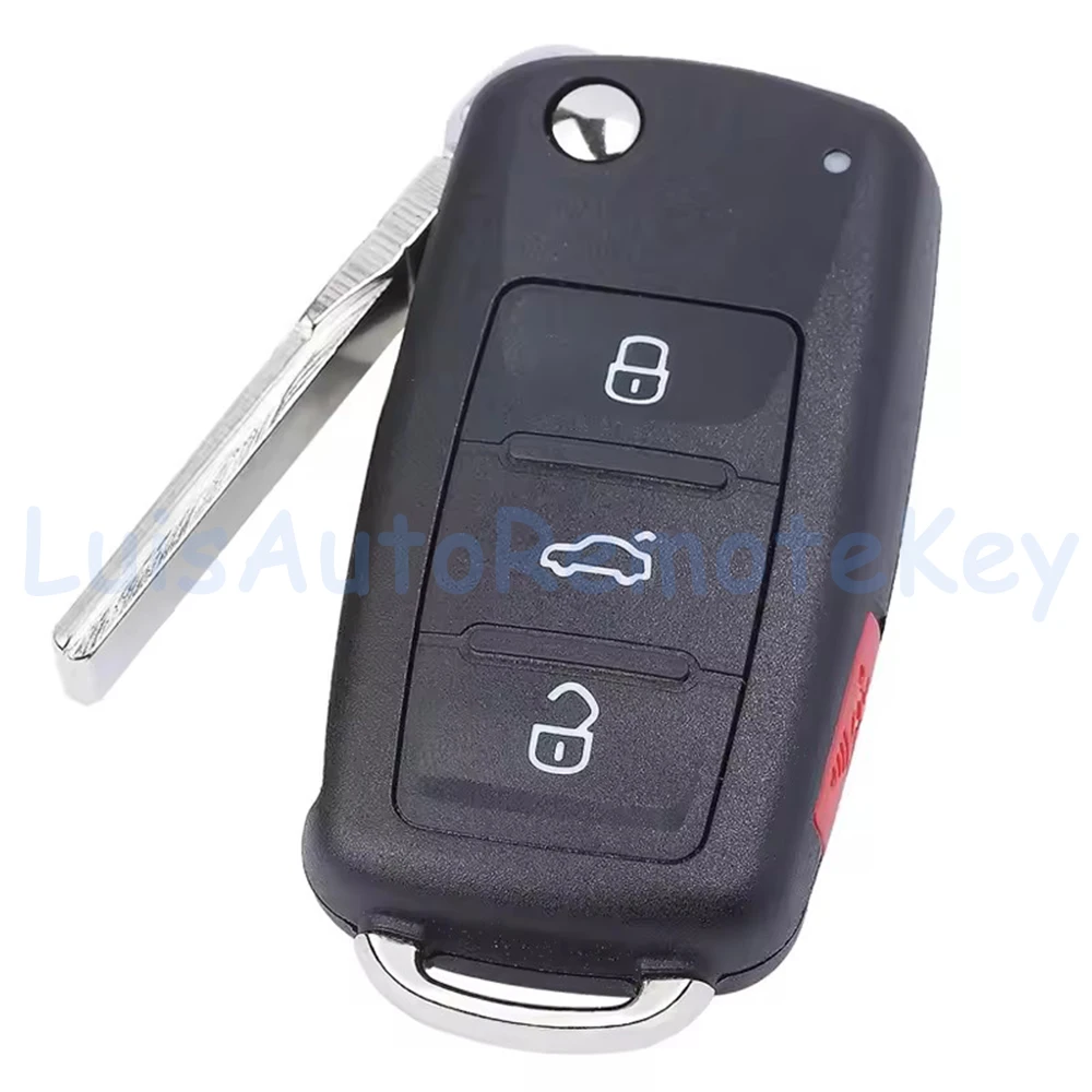 3 + 1 4 أزرار الوجه مفتاح السيارة عن بعد فوب 315 ميجا هرتز Megamos AES رقاقة لفولكس واجن فولكس فاجن جيتا باسات 2017 2018 NBGFS93N, 5K0 837 202 BJ #5