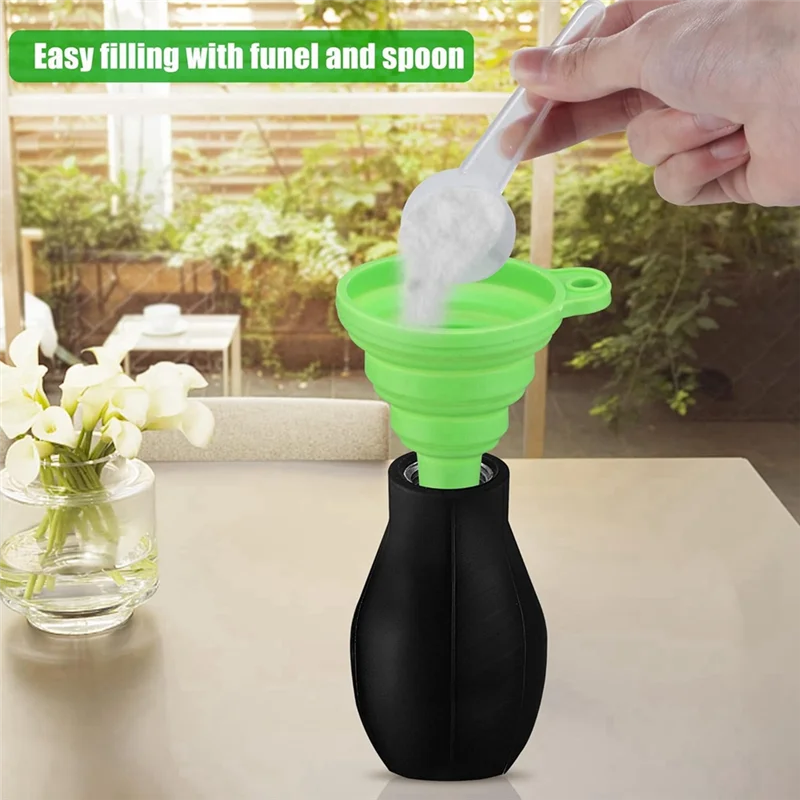 

【Must-Haves】Bulb Duster Sprayer Insect Buster Handheld, Applicator Dispenser For Diatomaceous Earth Other Home Powder Applicatio