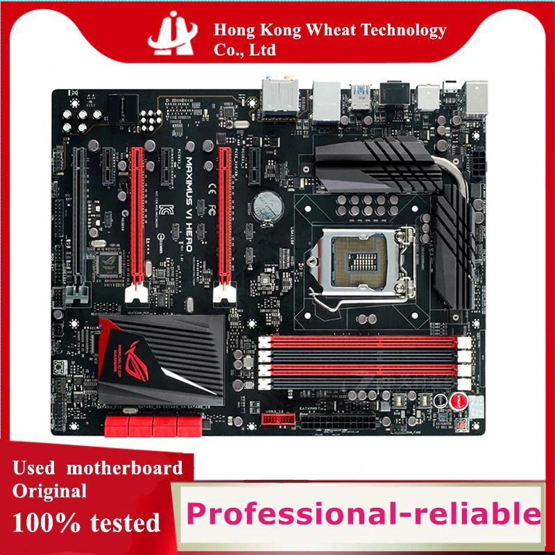 For Intel Z87 Maximus VI Hero motherboard Used original LGA 1150 LGA1150 DDR3 32GB USB2.0 USB3.0 SATA3 Desktop Mainboard