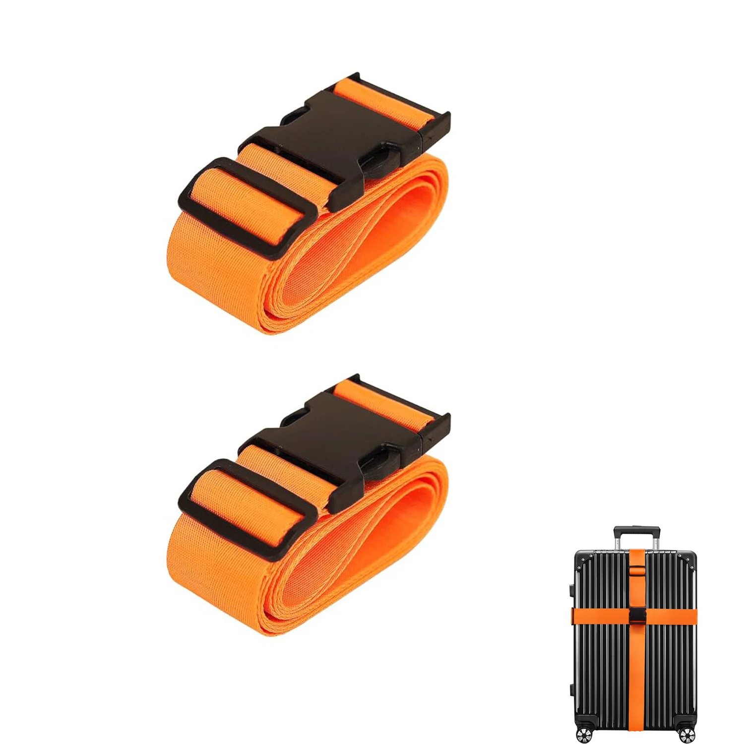 1 Piece Adjustable Luggage Strap for Suitcases Bundling Packing Belt Suitcase Easily Identified Travel Belts Bag Accessories