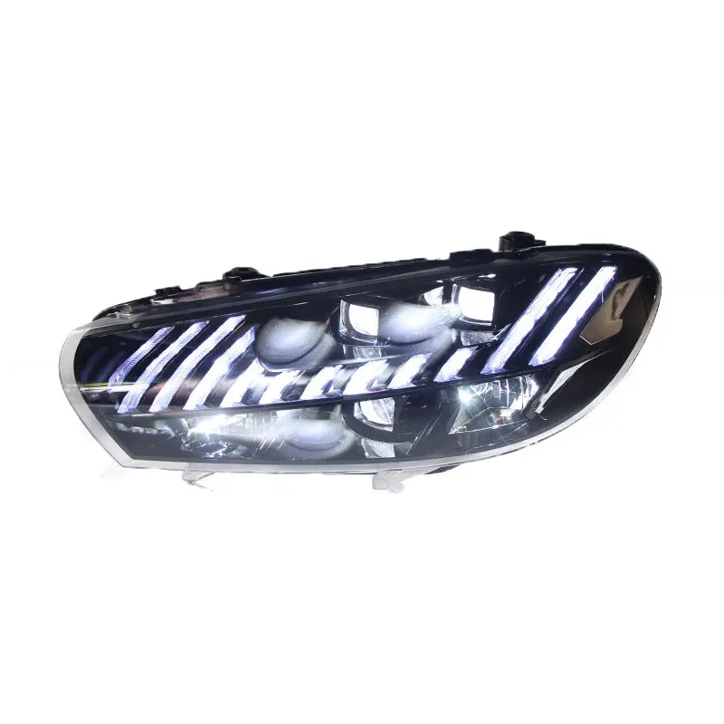 Car HeadLights For VW Scirocco 2009 2010 2011 2012 2013 2014 2015 2016 2017 LED Headlamp Turn Signal Lamp Assembly Plug and play