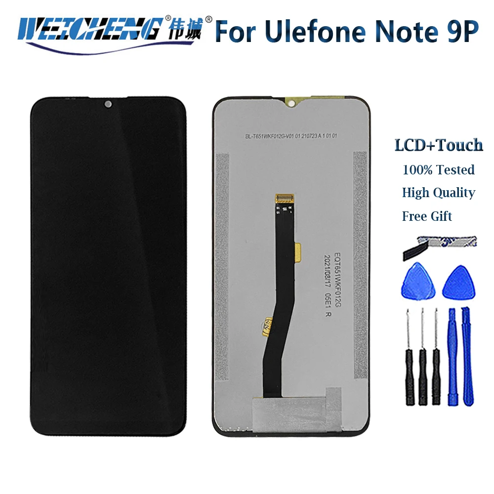 6.52'' Cell Phone Original LCD For Ulefone Note 9P LCD Display Assembly Digitizer Touch Screen Repair Ulefone Note 9P Display