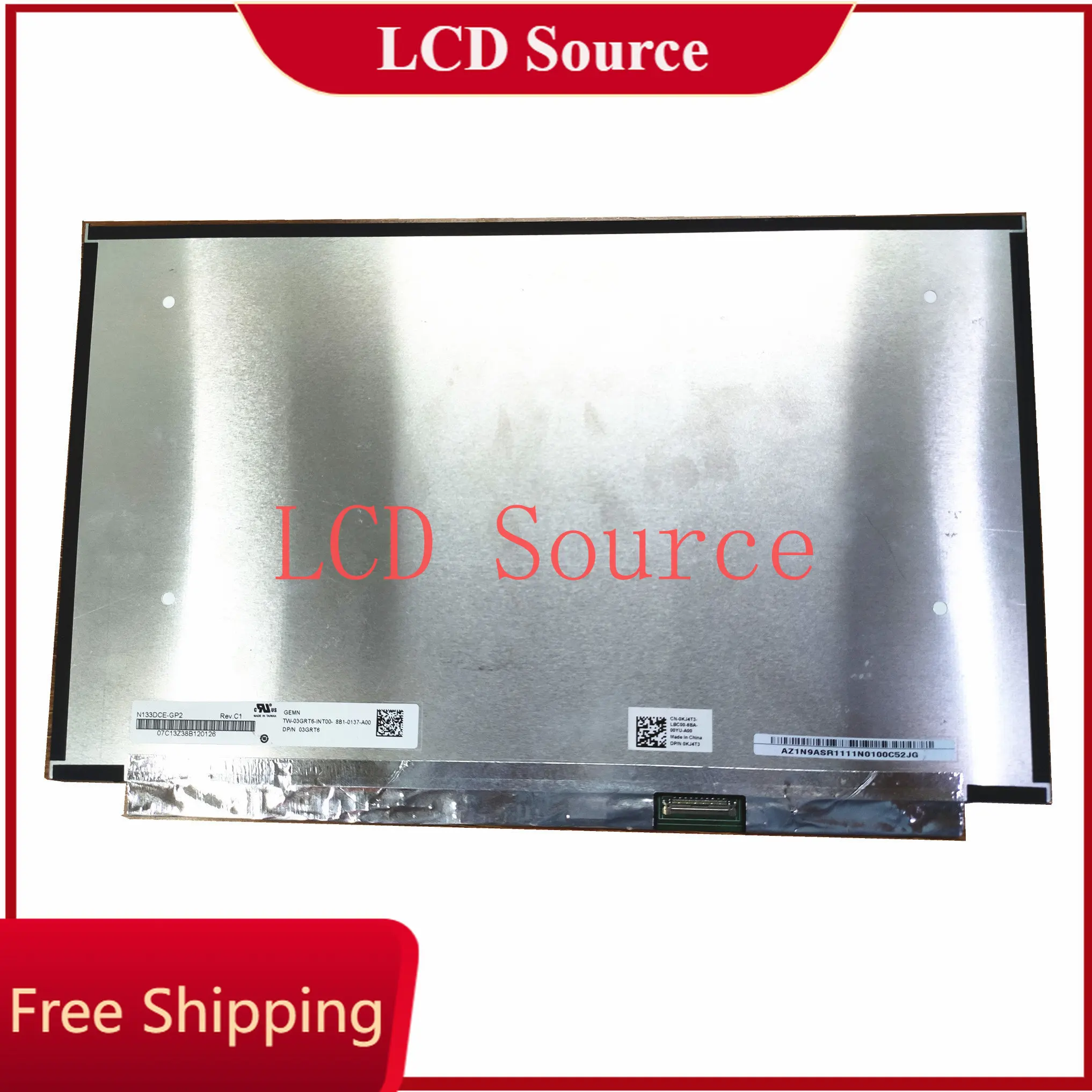 

N133DCE-GP2 Rev C1 4K 13.3" 40 pin EDP 3840*2160 UHD IPS laptop LCD screen panel