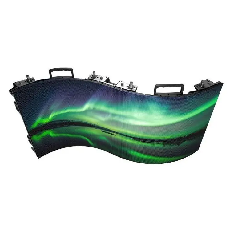 Vendita calda Noleggio Display a LED Schermo da backstage per concerti Videowall a LED per interni ed esterni Modulo LED flessibile P2.5