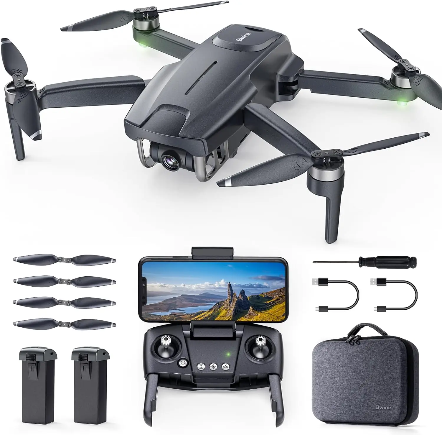 New GPS 4K Aerial Photography Aircraft Brushless Motor Electronic Anti Shake Camera Professional Remote Control Aircraft