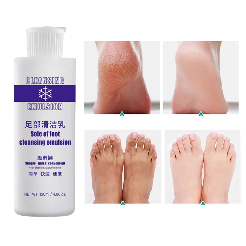 

120ml Foot Exfoliation Softener Exfoliation Calluses Foot Emulsion Anti-crack Enhancer Professional Nail Polishing Pedicure