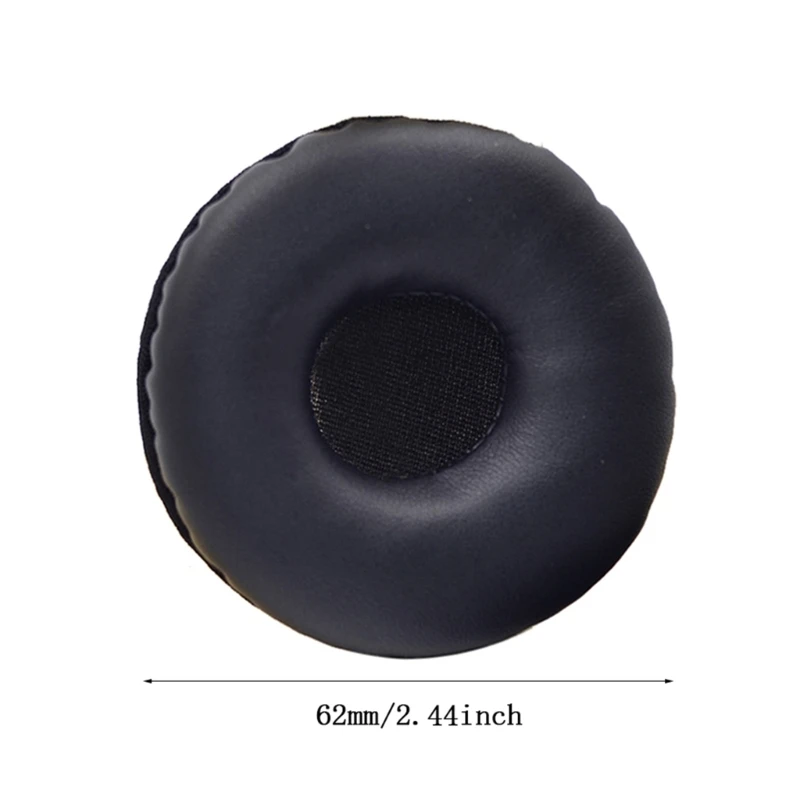 Lujosas almohadillas cuero proteico para auriculares H390/H600 H609, almohadillas protectoras para los oídos con sonido