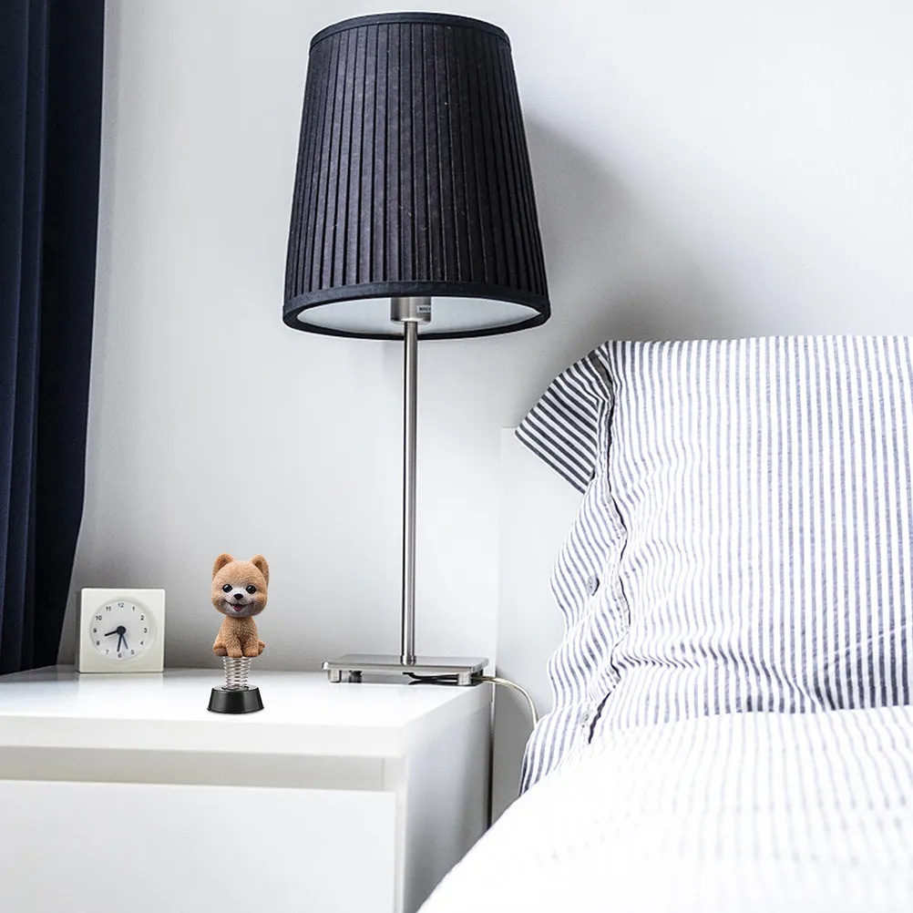 12pcs Shaking Head Base Spring For Car Dashboard Fortune Cat Accessories Swing Spring Replacement Base Adhesive Decorative