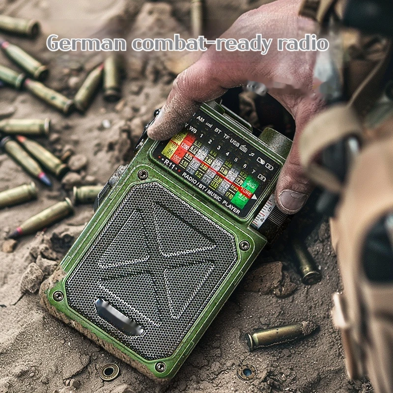 LEM multi-function hand-cranked radio, solar charging flashlight, disaster prevention and emergency survival equipment