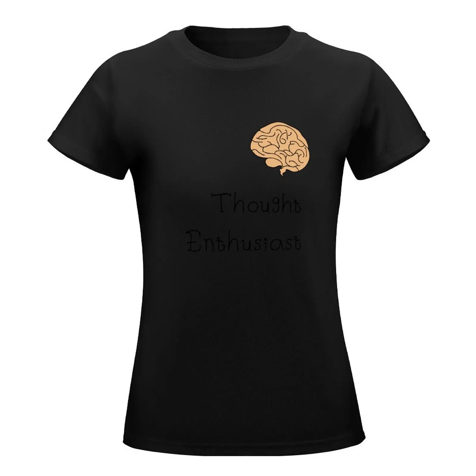 Thought Enthusiast' by Hannah Stringer (Stringer Things) T-Shirt oversized Female clothing sweat Women tops