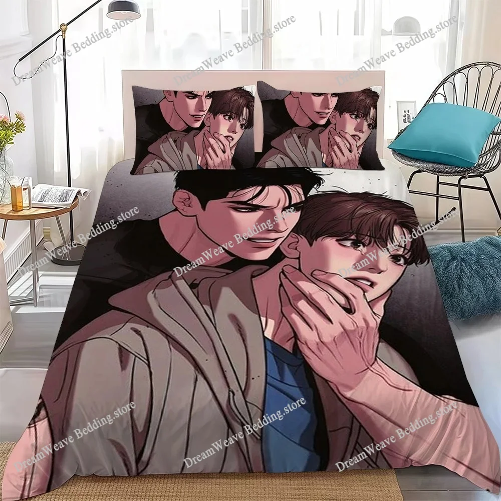 

Joo Jaekyung Duvet Cover Set Home Style Bedding Soft Laundry Cotton Bed Student Dormitory Gift