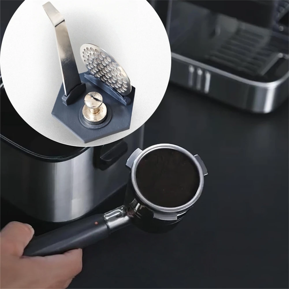 Espresso Puck Screen Coffee Filter Tools with Magnet Kit for Portafilter Basket Stainless Steel for 51mm 53mm 58mm Sizes