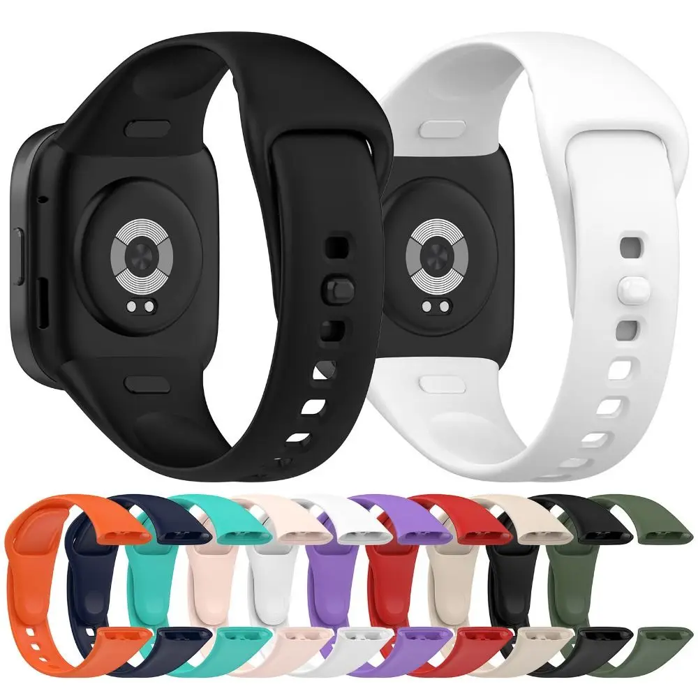 Silicone Strap For Redmi Watch 3 Smart Watch Replacement Sport Bracelet Wristband for Redmi Watch 3 Strap Watch Accessories