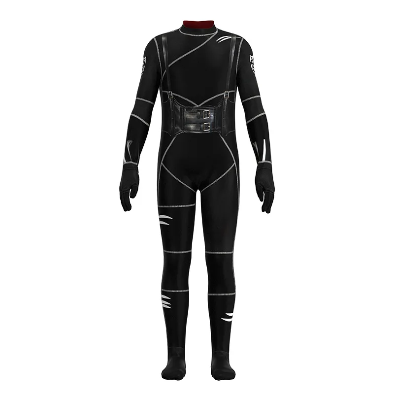 Costumi di Cosplay di addighe di venerdì tute di gatto nero orecchie fascia per capelli vestito Catsuit vestito da festa di Halloween per bambini ragazze Costum