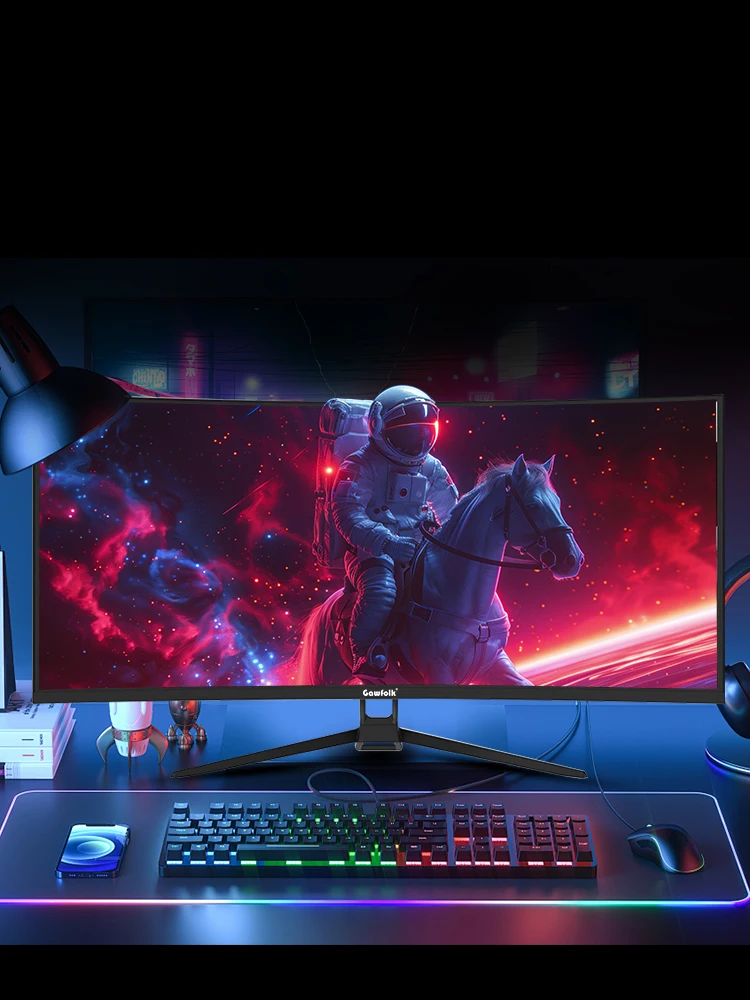 34-Zoll UltraWide 120Hz Gaming Monitor IPS Direct-View Panel 21:9 UltraWide Screen 2K Auflösung (2560x1080) Kein eingebauter Lautsprecher