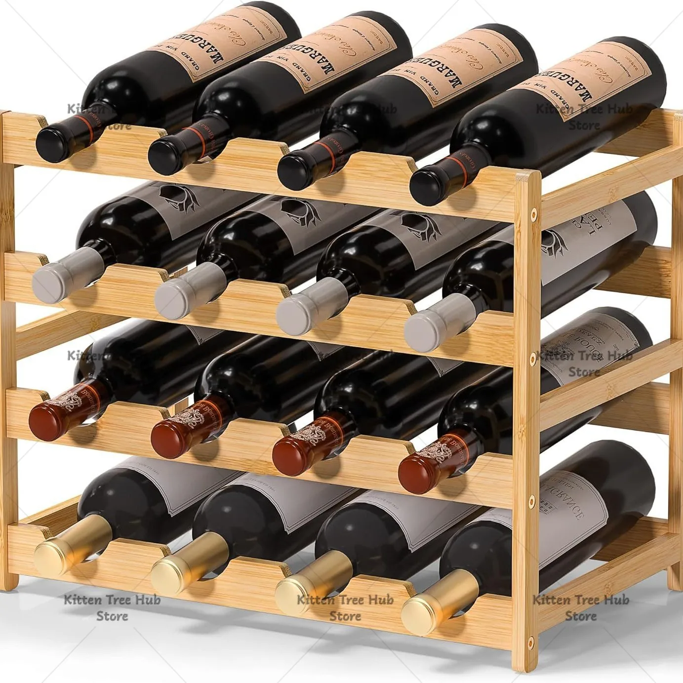 Multi-Layer Wine Rack Desktop Display, Stylish Wine Bottle Holder, Elegant Living Room Wine Storage Rack Display Organization