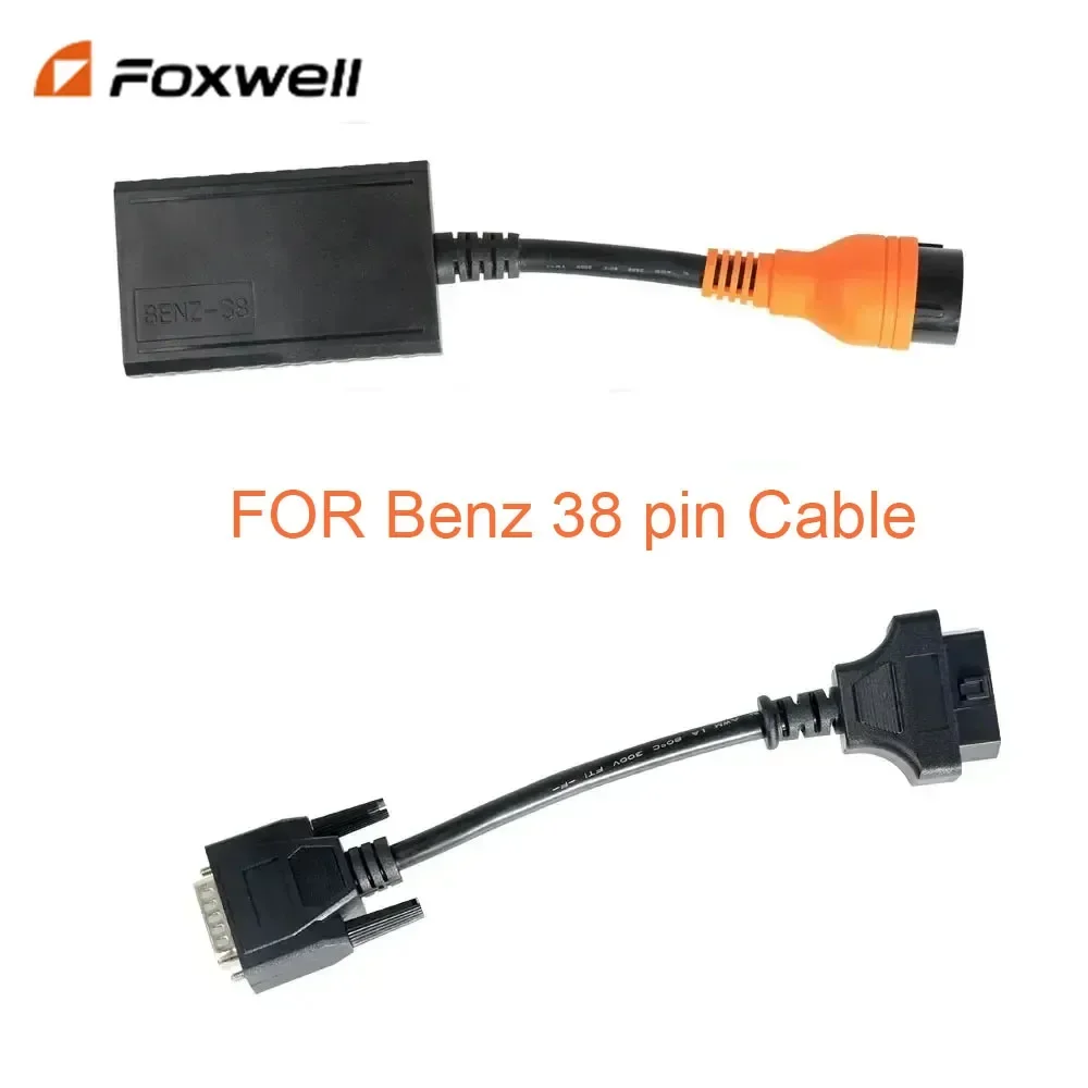 Foxwell FOR Benz 38 pin and Extension Cable for Foxwell NT510 NT520 NT530 PRO Multi-System Scanner