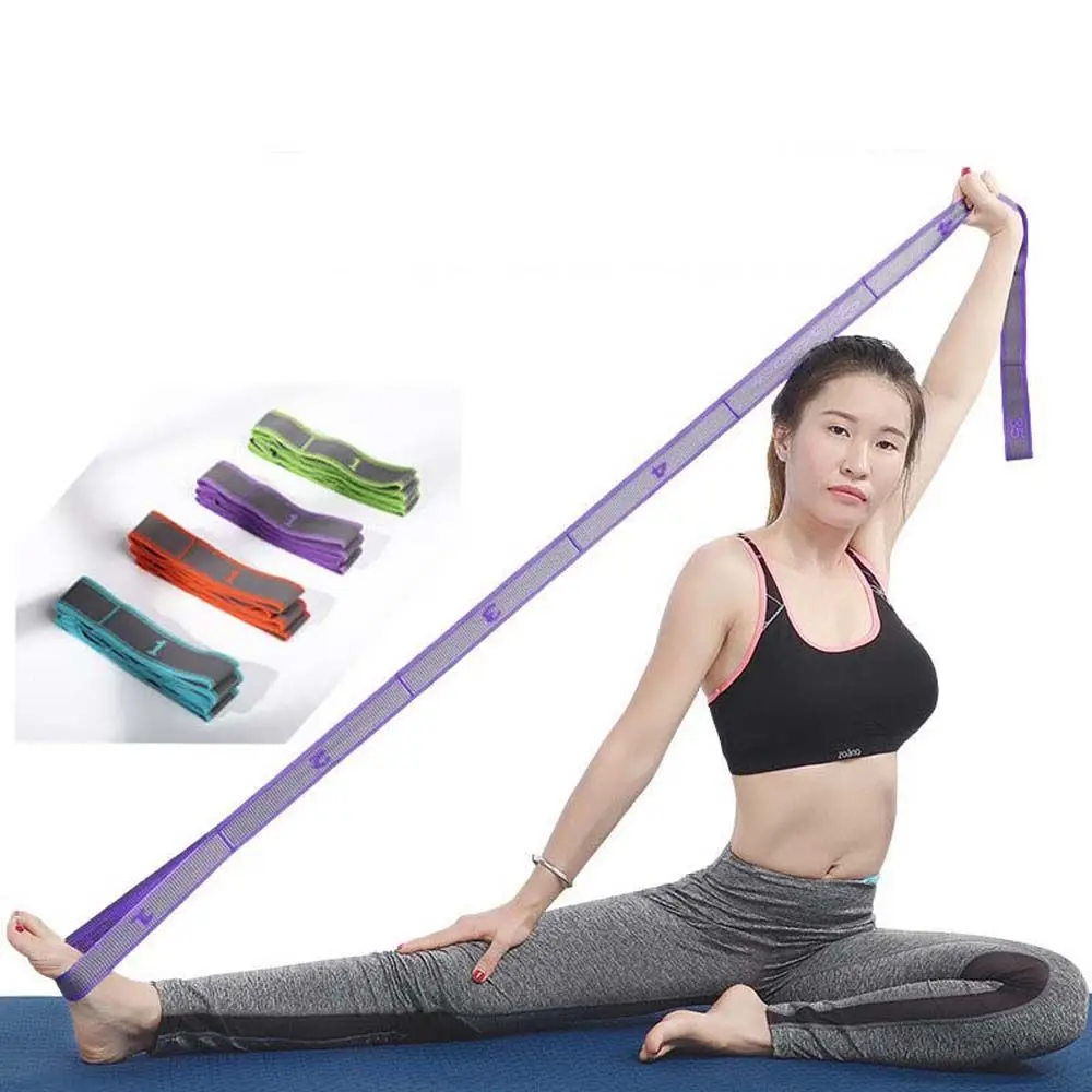 Fitness sport esercizio filo di lattice Multi loop cinturino Nylon Pilates fascia di tensione corda elasticizzata cintura Yoga