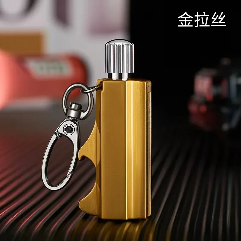 HY-633 كرة البولينج عشرة آلاف مرة تتطابق مع ولاعة قلادة محمولة مقاومة للماء والرياح