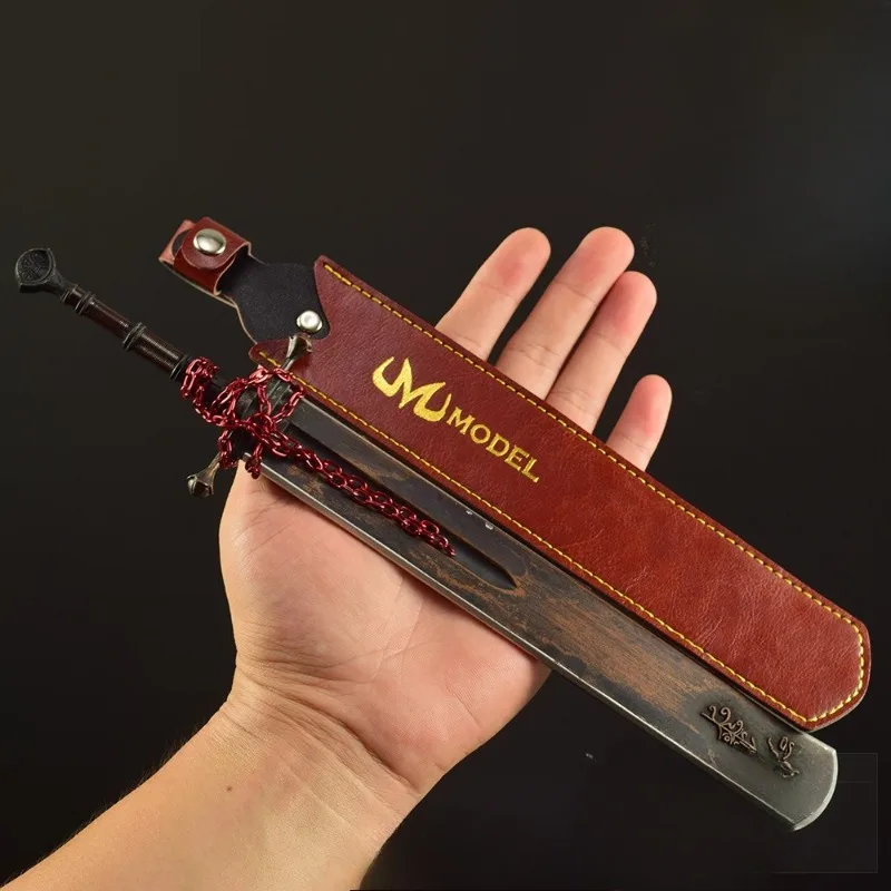 Anneau Marais en alliage de 30cm, modèle d'arme, périphériques de jeu, ornements de bureau, Collection d'artisanat, cadeau, jouet pour enfants