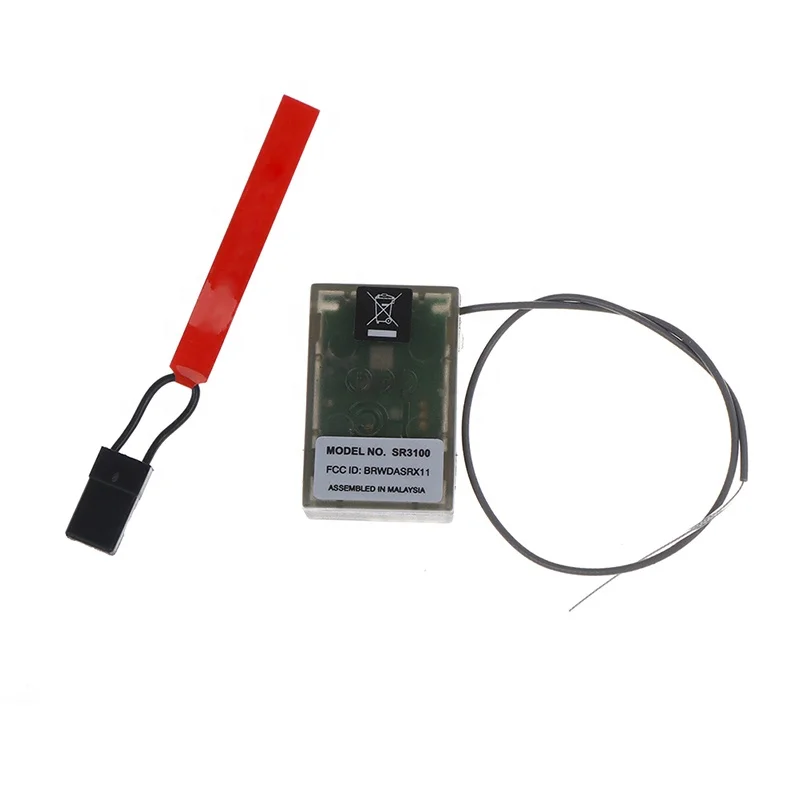 Spektrum SR3100 DSM2 3 قناة جهاز استقبال السطح 2.4 جيجا هرتز ل RC سيارة قارب DX3R DX5C DX2E التحكم عن بعد