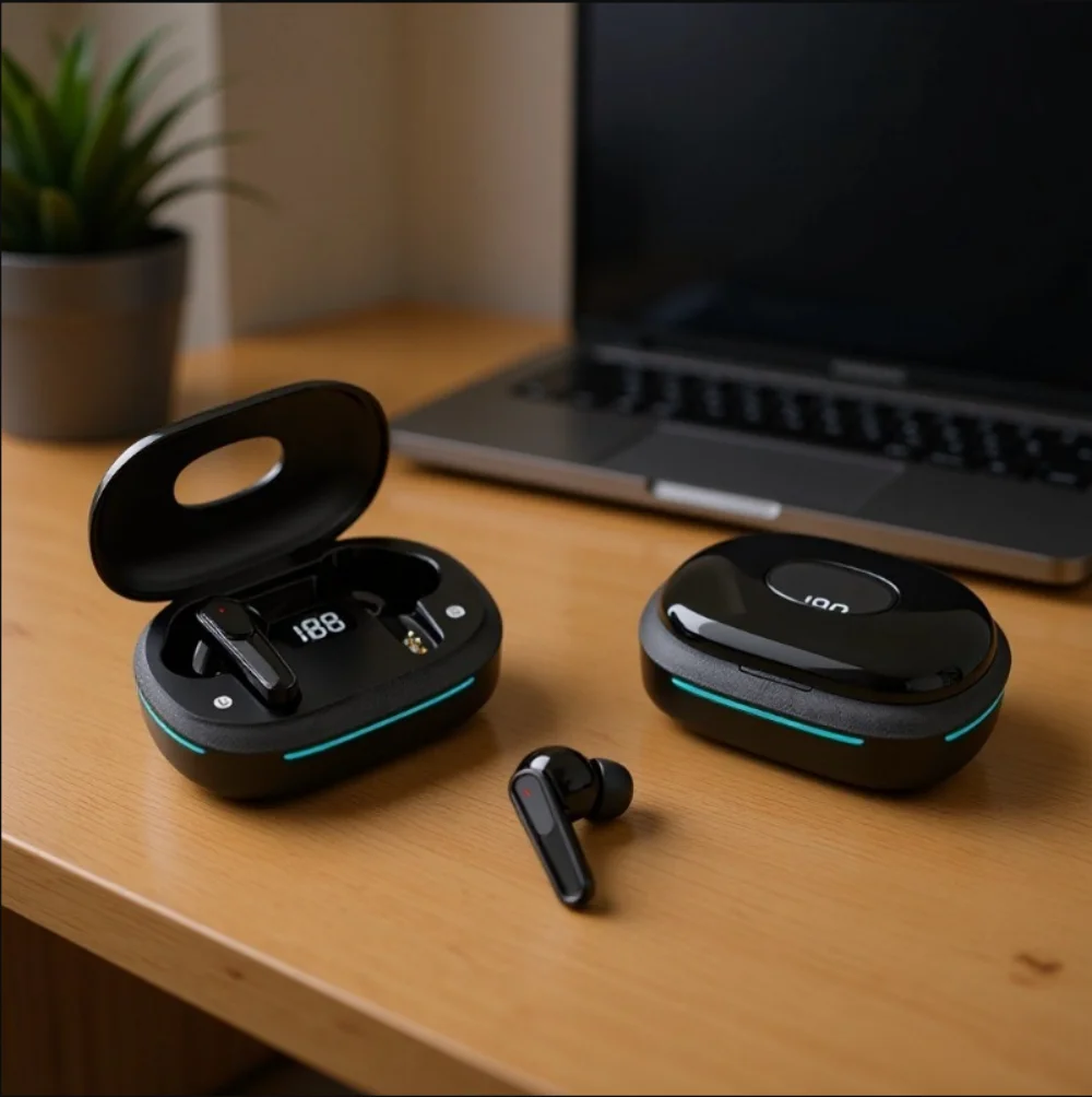 High Quality Mini Wireless Sleeping Earbuds TWS Bluetooth Headphones with Mic HD Call Stereo Hidden Headsets Waterproof for Work