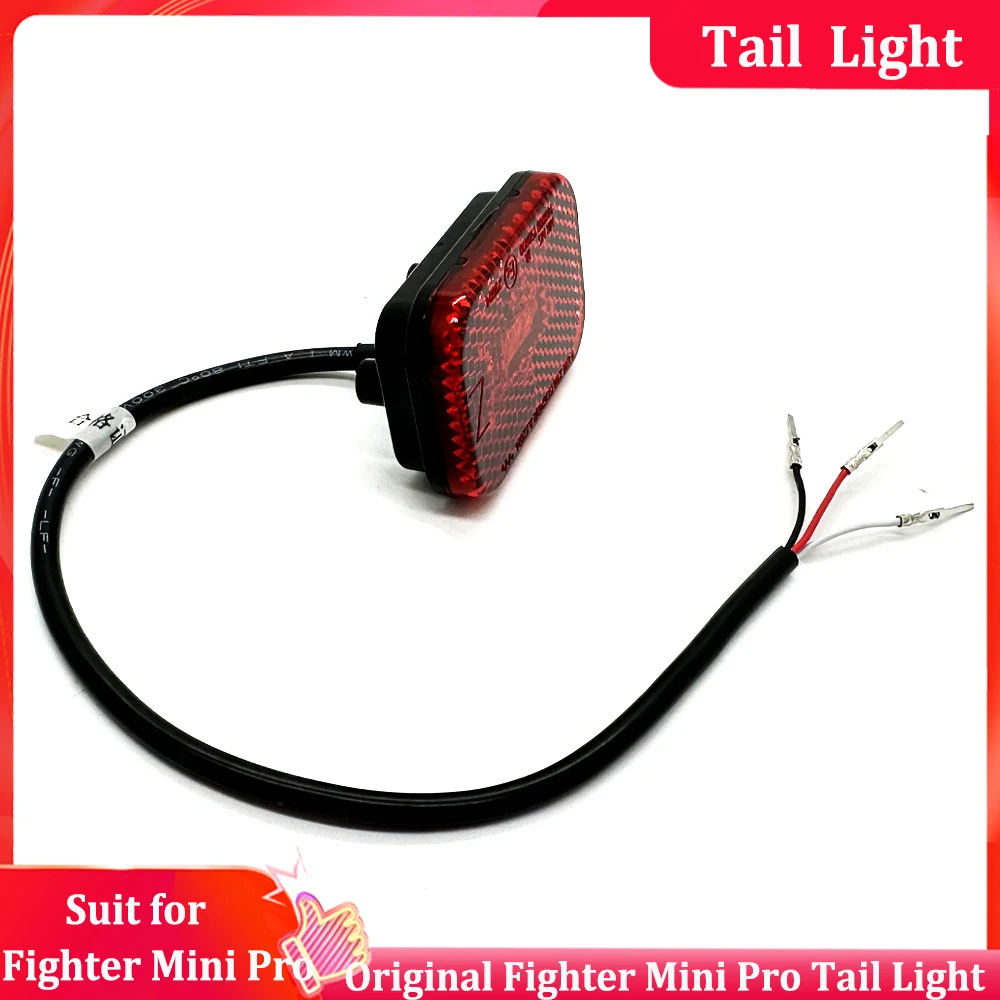 

Original Teverun Fighter Mini Rear Light 12V Tail Light Suit for Teverun Fighter Mini Pro Blade Mini Pro/MIni Ultra Scooter
