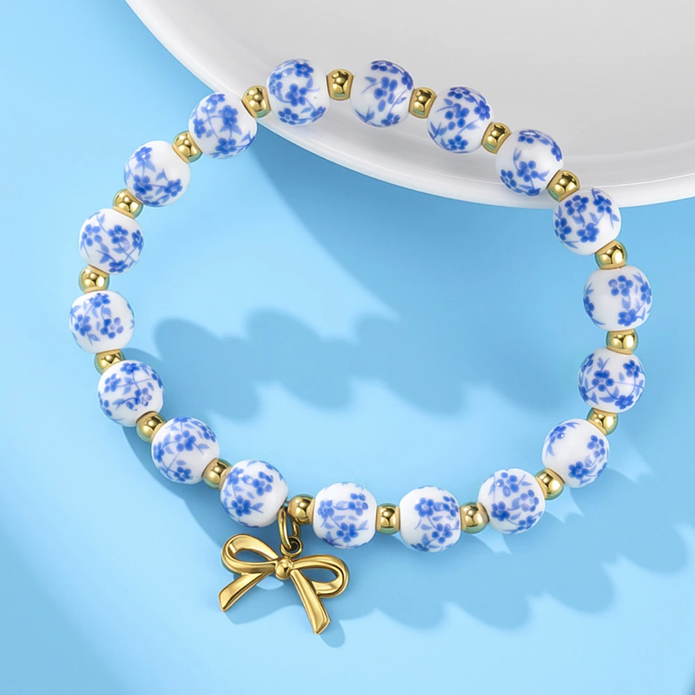 Pulseiras de Contas de Cerâmic - Ceramic Link Bracelet avaliação e preço