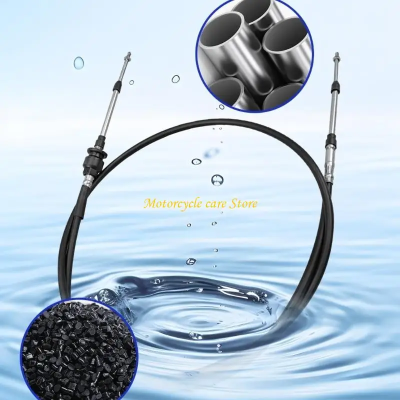كابل التوجيه U75F لـ 155/RXT 215/RXT X 255 PWC Seadoo RXT Wake 2002-2014 استبدال 277001438 277001578 2770015555555