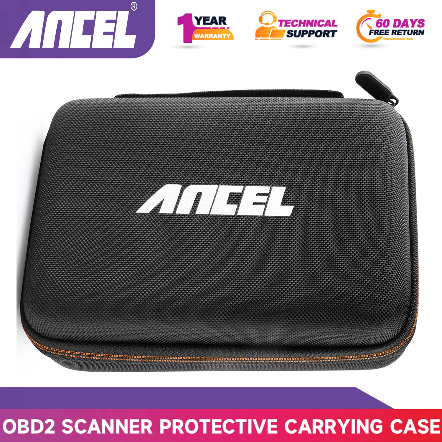 

Защитный чехол ANCEL, сумка для хранения, удобная сумка для переноски для тестера батареи сканера OBD2