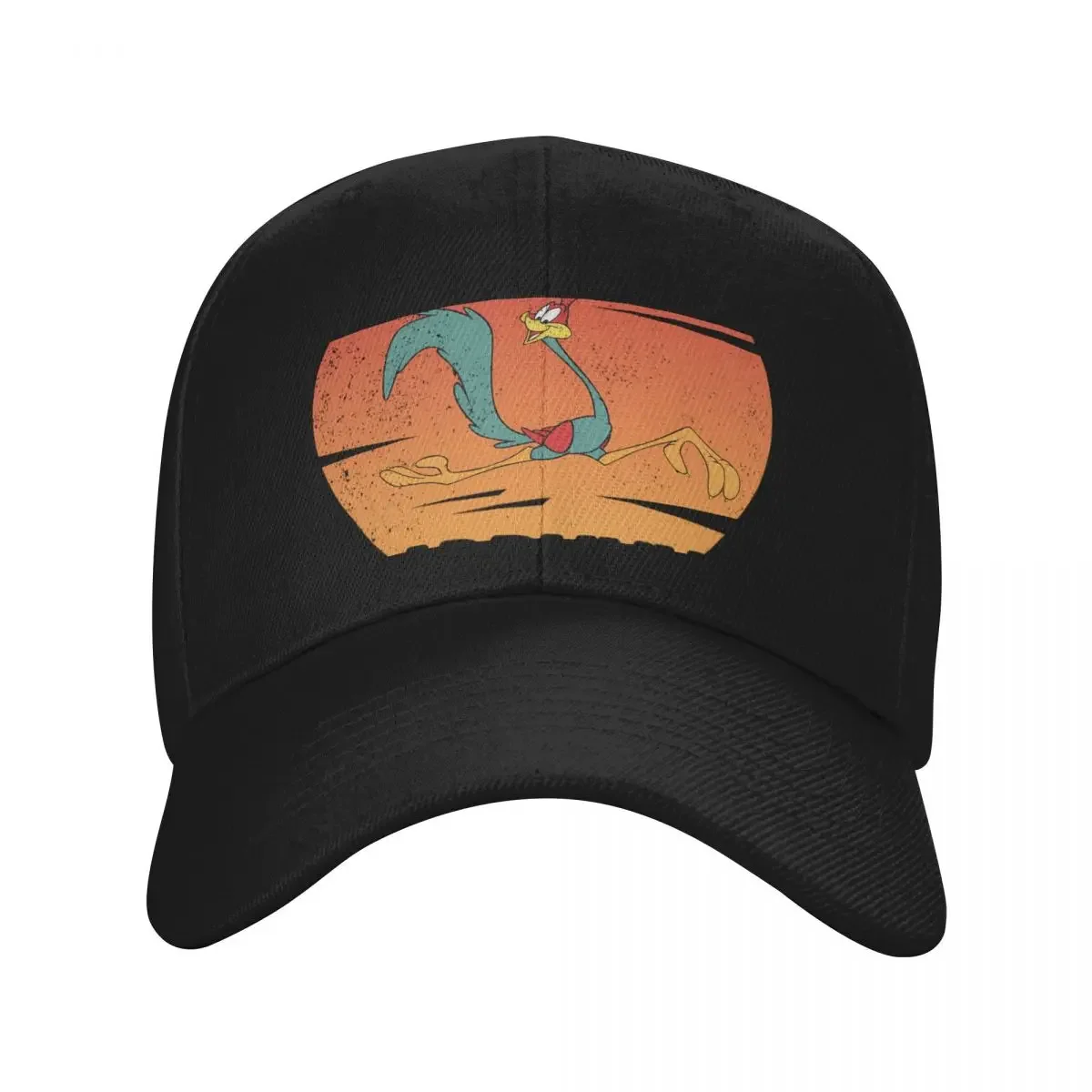 Vintage Retro Roadrunner Silhouette Baseball Cap Vintage tactical cap Luxury Brand Men Caps Women's