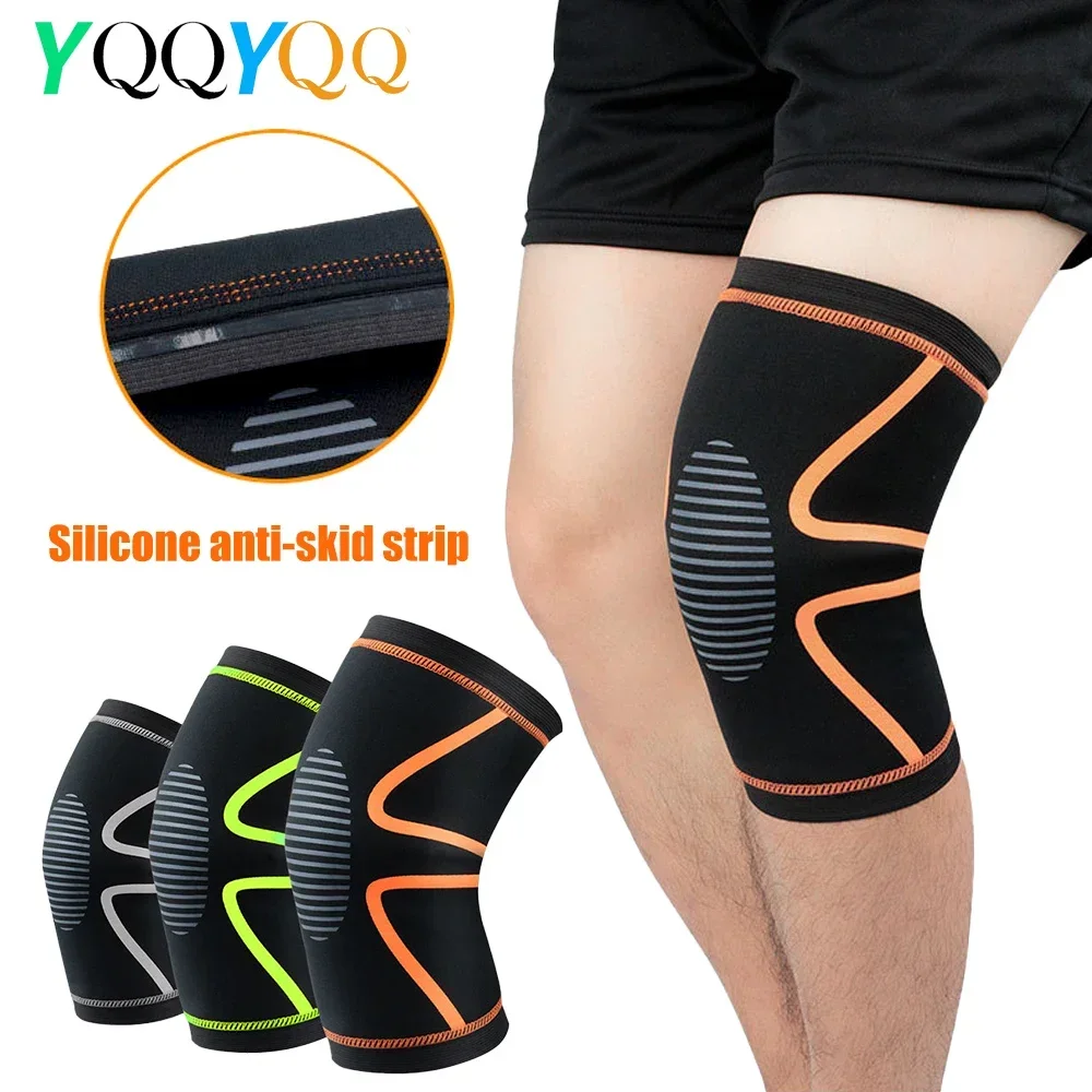 1Pcs Knee Braces for Knee Pain,Knee Compression Sleeve for Men and Women,Knee Support for Meniscus Tear, Running, ACL, Arthritis