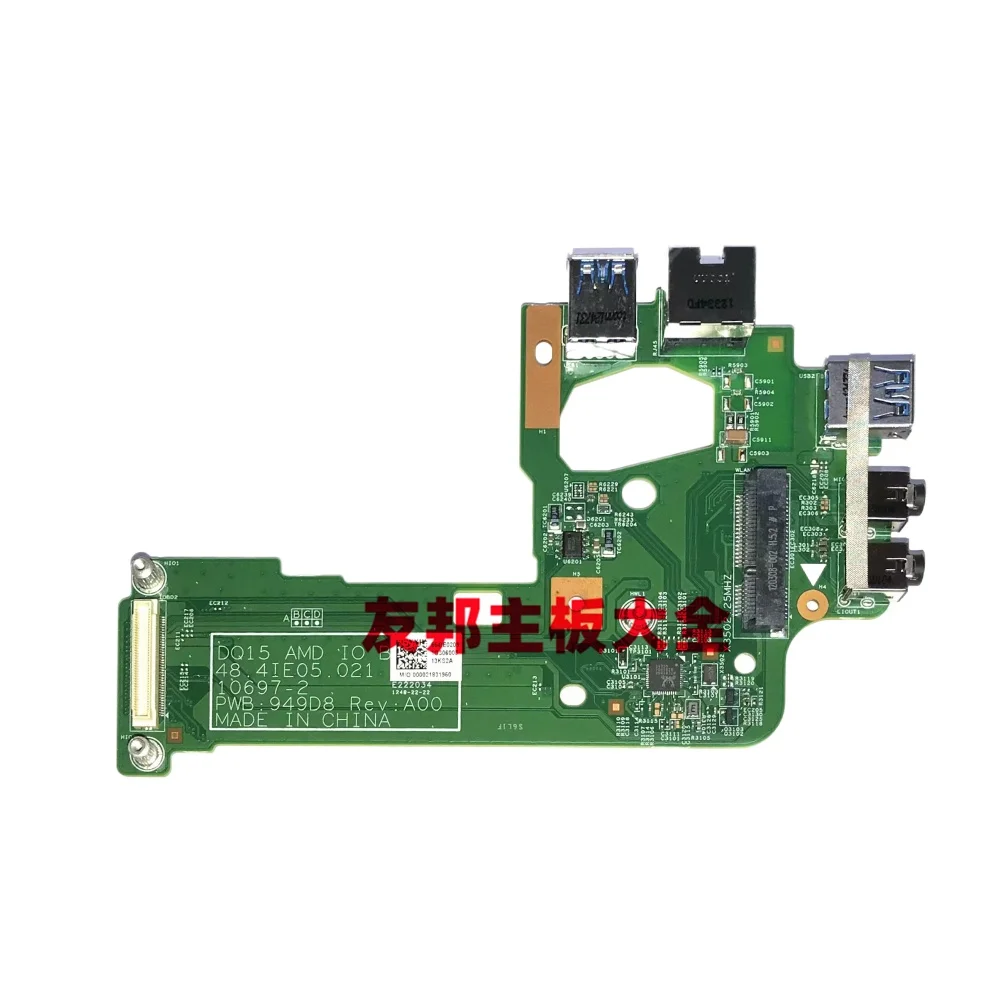 Audio USB VGA Board For Dell Inspiron 15R N5110 M5110 P17F Vostro 3550 Power Jack DC-IN Network Card 48.4IF05.021 48.4IF20.021