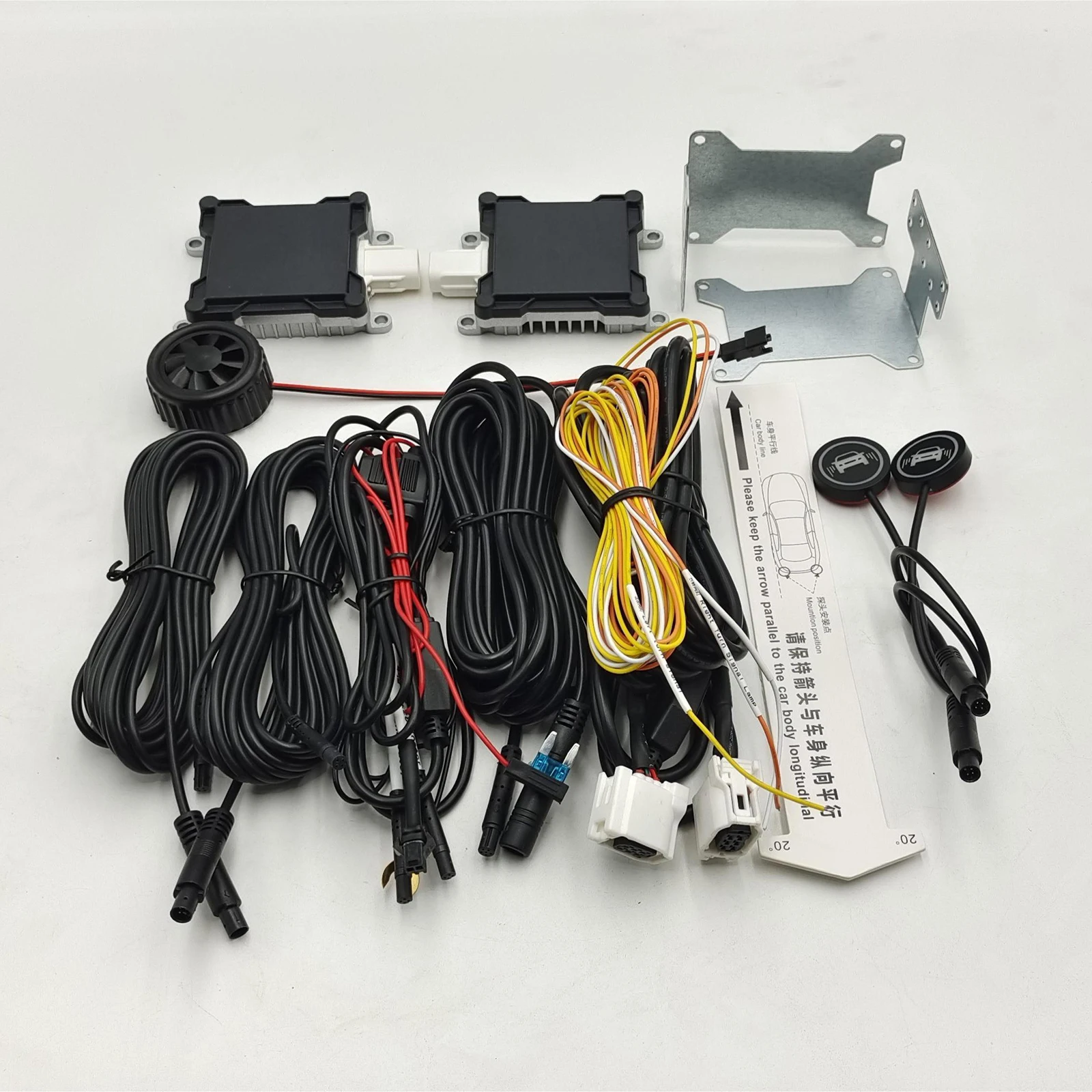 

Universal 77Ghz Millimeter Wave Radar for Car SUV BSD Blind Spot Detection System Horizontal Change Lane Safer Driving