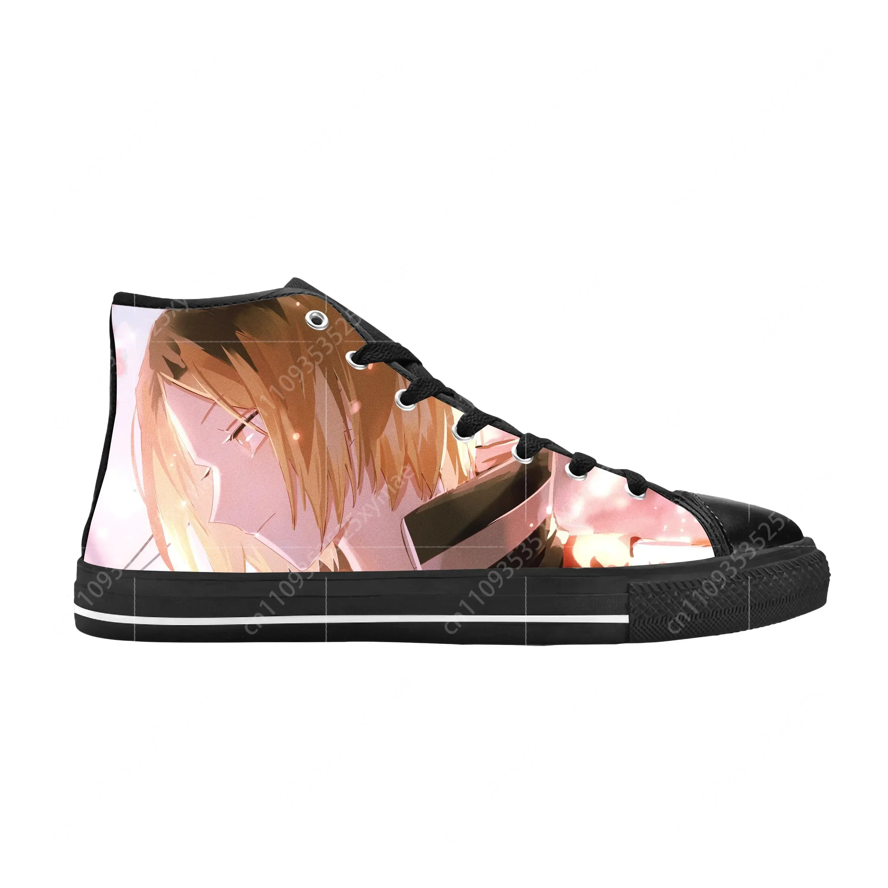 

Японские аниме-мультфильмы, манга, Haikyuu Kozume Kenma, повседневная тканевая обувь, удобные дышащие кроссовки с 3D принтом для мужчин и женщин