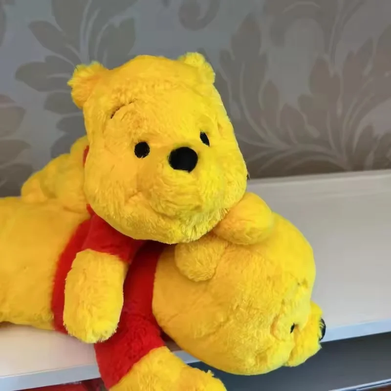 ويني ذا بوه غرزة أرقام القلم حقيبة لطيف ويني بوه صندوق أدوات مكتب طالب سعة كبيرة صندوق رصاص أفخم دمية القلم حقيبة هدية #4